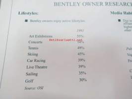 Bentley Brooklands Dealer Launch Manual -malliston lanseerauskansio jälleenmyyjille