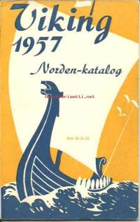 Viking 1957 Norden-katalog - kuvallinen postimerkkihinnasto