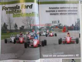Vauhdin Maailma 2008 nr. 6 -mm. puheenaihe. makasiini. galleria. kolumni jume. teema. koeajo. kuin raaka timantti. F1-makasiini. jarrutusenergia talteen kolumni