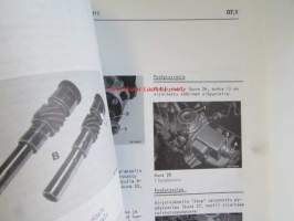 Mercedes-Benz Jakeluautot 407 D ja 409 D - Huoltotöiden johdantovihko, Katso tarkemmat mallit ja sisällysluettelo kuvista