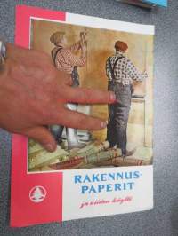 Paperituote Oy Rakennuspaperit ja niiden käyttö -myyntiesite