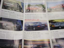 Mercedes-Benz car range 1989 -myyntiesite