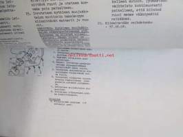 Leyland Sherpa 200, 230, 250 &amp; 255 Korjausohjekirjan liite  (käytetään AKM 3509 kanssa) - Katso tarkemmat mallit ja sisällysluettelo kuvista
