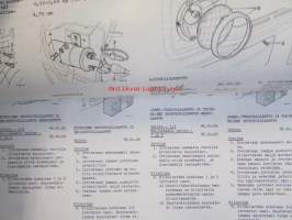 Leyland Sherpa 185,215,220,240,250 Korjausohjekirja, kirja AKM 3509  - Katso tarkemmat mallit ja sisällysluettelo kuvista