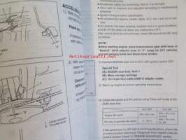 Suzuki SQ416 / SQ 420 / SQ 625  service manual volume 2 of 2 engine- Katso kuvista mallit ja sisällysluettelo paremmin