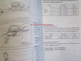 Suzuki SQ416 / SQ 420 / SQ 625  service manual volume 2 of 2 engine- Katso kuvista mallit ja sisällysluettelo paremmin