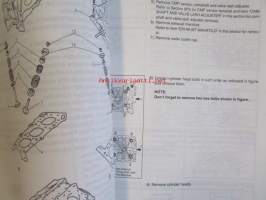 Suzuki SQ416 / SQ 420 / SQ 625  service manual volume 2 of 2 engine- Katso kuvista mallit ja sisällysluettelo paremmin