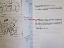 Suzuki SQ416 / SQ 420 / SQ 625  service manual volume 2 of 2 engine- Katso kuvista mallit ja sisällysluettelo paremmin