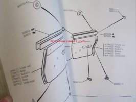 Rover 2000 Parts catalogue 1974 - varaosaluettelo