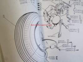 Rover 2000 Parts catalogue 1974 - varaosaluettelo