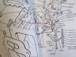 Rover 2000 Parts catalogue 1974 - varaosaluettelo
