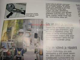 Tunturi mopedit Automat, Maxi, Start, City -myyntiesite sales brochure