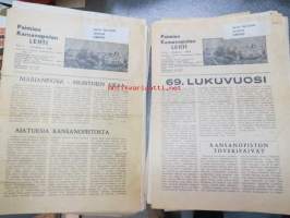 Paimion kansanopisto / Varsinais-Suomen kansanopisto -lehtiä vuosilta 1959-1975 52 kpl