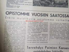 Paimion kansanopisto / Varsinais-Suomen kansanopisto -lehtiä vuosilta 1959-1975 52 kpl