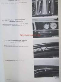 BMW 728, 730, 733i Repair Manual -korjauskirja