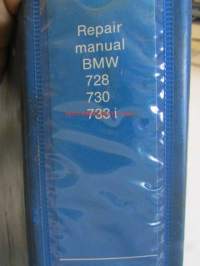 BMW 728, 730, 733i Repair Manual -korjauskirja