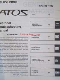 Hyundai Atos Electrical Troublesshooting Manual