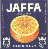 Jaffa juoma -   juomaetiketti