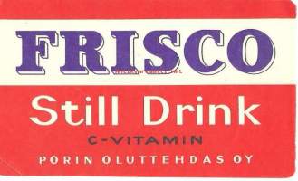 Frisco Still Drink  -   juomaetiketti