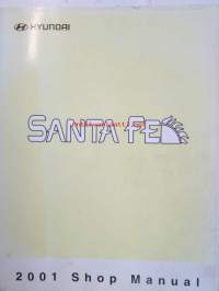 Hyundai Santa Fe, 2001 Shop Manual