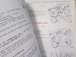 Jaguar XJ12, Daimler Double six series Repair Operations Manual -Korjausopas, Katso tarkemmat mallit ja sisällysluettelo kuvista