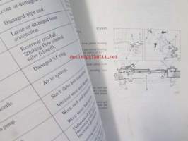 Jaguar XJ &quot;E&quot; Type series 3 V.12, Repair Operations Manual - Korjausopas, Katso tarkemmat mallit ja sisällysluettelo kuvista