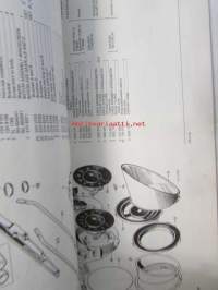 British Leyland Maxi 1500, 1750 an HL Parts Catalogue 1976 1st edition AKM 33 - varaosaluettelo