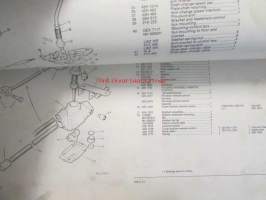 British Leyland Maxi 1500, 1750 an HL Parts Catalogue 1976 1st edition AKM 33 - varaosaluettelo
