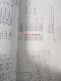 British Leyland Maxi 1500, 1750 an HL Parts Catalogue 1976 1st edition AKM 33 - varaosaluettelo