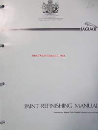 Jaquar Paint Refinishing manual (AKM 9182), Korjausmaalausopas