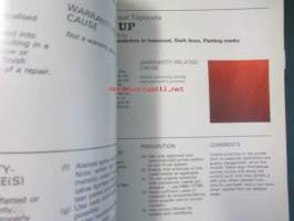 Jaquar Paint Refinishing manual (AKM 9182), Korjausmaalausopas