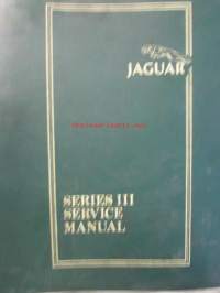 Jaquar Series III Service Manual 6-cyl and 12-cyl (AKM 9006), Katso tarkemmat mallit ja sisällysluettelo kuvista