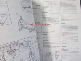 Jaquar Series III Service Manual 6-cyl and 12-cyl (AKM 9006), Katso tarkemmat mallit ja sisällysluettelo kuvista