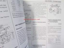 Jaquar Series III Service Manual 6-cyl and 12-cyl (AKM 9006), Katso tarkemmat mallit ja sisällysluettelo kuvista