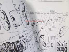 Jaquar XJ6 Illustrated Parts Catalogue for 2.8 and 4.2 litre models - Kuvitettu varaosaluettelo, Katso tarkemmat mallit ja sisällysluettelo kuvista