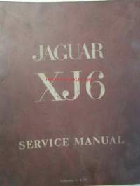 Jaquar XJ6 2.8 and 4.2 Service Manual, Katso tarkemmat mallit ja sisällysluettelo kuvista