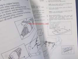Jaquar Series 3 V.12 &#039;E&#039; Type, Repair Operation Manual, Katso tarkemmat mallit ja sisällysluettelo kuvista