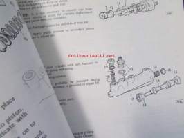 Jaquar Series 3 V.12 &#039;E&#039; Type, Repair Operation Manual, Katso tarkemmat mallit ja sisällysluettelo kuvista