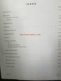 Jaquar 4.2 Mark 10 model, Service Manual - Korjaaamokäsikirja, Katso tarkemmat mallit ja sisällysluettelo kuvista