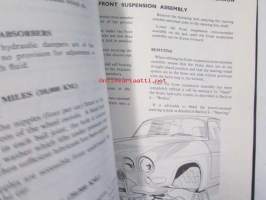 Jaquar 4.2 Mark 10 model, Service Manual - Korjaaamokäsikirja, Katso tarkemmat mallit ja sisällysluettelo kuvista