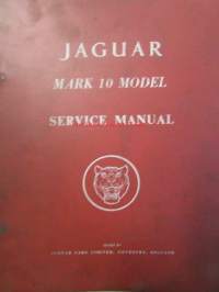Jaquar Mark 10 model, Service Manual - Korjaaamokäsikirja, Katso tarkemmat mallit ja sisällysluettelo kuvista