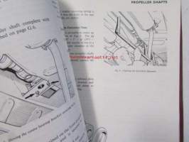 Jaquar Mark 10 model, Service Manual - Korjaaamokäsikirja, Katso tarkemmat mallit ja sisällysluettelo kuvista