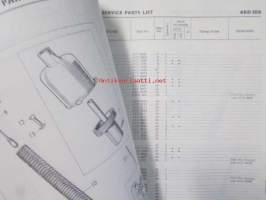 BMC Carburettes (AKD 5036) Vehicles from january 1954 onwards - varaosaluettelo, Katso tarkemmat mallit ja sisällysluettelo kuvista