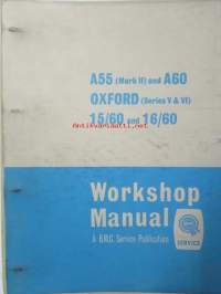 BMC A55 (Mark II) and A60 Oxford (Series V&amp; VI) 15/60 and, Katso tarkemmat mallit ja sisällysluettelo kuvista