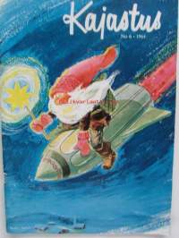 Kajastus 1964 nr. 6 Sokeain keskusliitto joululehti -mm. Jälleen vanha hyvänajan joulu, Nappi meni kuekkuun, Esterin joulukuusi, Vuokra emäntä, Valomerkki, Joni