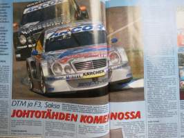 Vauhdin maailma 2001 nr 11 -mm. Äänimittauksen raustoja, Ralli-MM San Remo ja Korsika, Ralli-SM naiset ja nuoret Nokia, Historic Rally Trophy Nokia, F1-MM Japani,