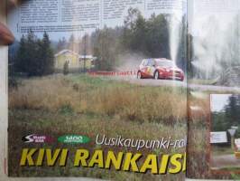 Vauhdin maailma 2001 nr 10 -mm. Ralli-MM Uusi-Seelanti, Ralli-SM Uusikaupunki ja Riihimäki, F-Cup Kouvola ja Mikkeli, Ralli-SM naiset ja nuoret Tampere, F1-MM