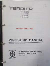 British Leyland TR 650, 750, 850, 950 Workshop Manual (AKD 7607) - korjauskäsikirja