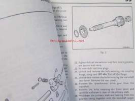 British Leyland TR 650, 750, 850, 950 Workshop Manual (AKD 7607) - korjauskäsikirja