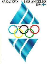 Sarajevo / Los Angeles  1984 - olympialaiset postikortti kulkenut 1984